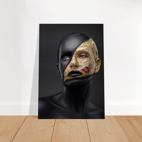 Da Vinci Wall art Print | Eclectic Expressions - Brushed Aluminum Print - 70x100 cm / 28x40″ - 