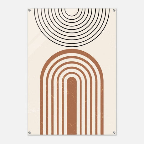 Da Vinci Wall art Print | Geometric Modern Minimalist wall art print | Bohemian - Acrylic Print - 70x100 cm / 28x40″ - 