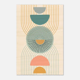 Da Vinci Wall art Print | Geometric Modern Minimalist wall art print | Bohemian - Wood Prints - 50x75 cm / 20x30″ - 10 mm