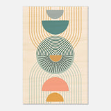 Da Vinci Wall art Print | Geometric Modern Minimalist wall art print | Bohemian - Wood Prints - 60x90 cm / 24x36″ - 10 mm