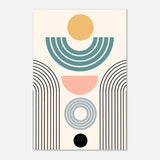 Da Vinci Wall art Print | Geometric Modern Minimalist wall art print | Bohemian - Aluminum Print - 30x45 cm / 12x18″ - 