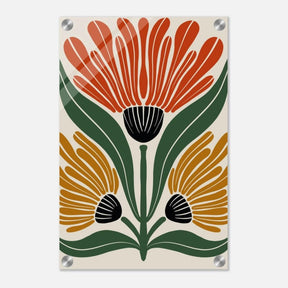 Da Vinci Wall art Print | Geometric Modern Minimalist wall art print | Bohemian - Acrylic Print - 30x45 cm / 12x18″ - 