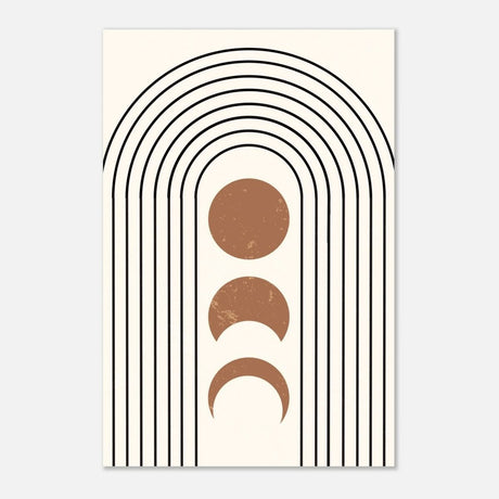 Da Vinci Wall art Print | Geometric Modern Minimalist wall art print | Bohemian - Aluminum Print - 40x60 cm / 16x24″ - 