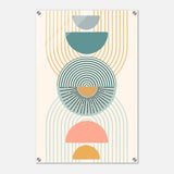 Da Vinci Wall art Print | Geometric Modern Minimalist wall art print | Bohemian - Acrylic Print - 50x75 cm / 20x30″ - 