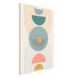 Da Vinci Wall art Print | Geometric Modern Minimalist wall art print | Bohemian - Canvas - 60x90 cm / 24x36″ - Slim