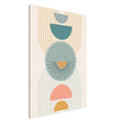 Da Vinci Wall art Print | Geometric Modern Minimalist wall art print | Bohemian - Canvas - 70x100 cm / 28x40″ - Slim