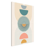 Da Vinci Wall art Print | Geometric Modern Minimalist wall art print | Bohemian - Canvas - 70x100 cm / 28x40″ - Slim