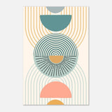Da Vinci Wall art Print | Geometric Modern Minimalist wall art print | Bohemian - Aluminum Print - 40x60 cm / 16x24″ - 