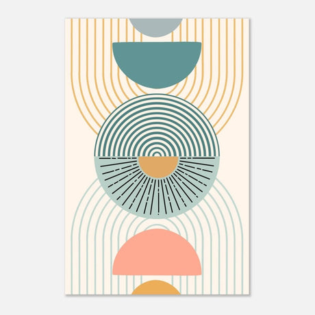 Da Vinci Wall art Print | Geometric Modern Minimalist wall art print | Bohemian - Aluminum Print - 40x60 cm / 16x24″ - 