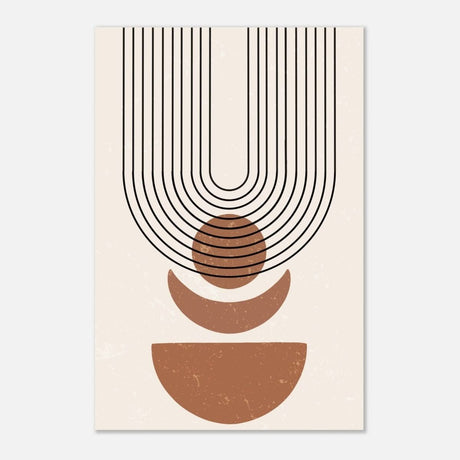 Da Vinci Wall art Print | Geometric Modern Minimalist wall art print | Bohemian - Aluminum Print - 60x90 cm / 24x36″ - 