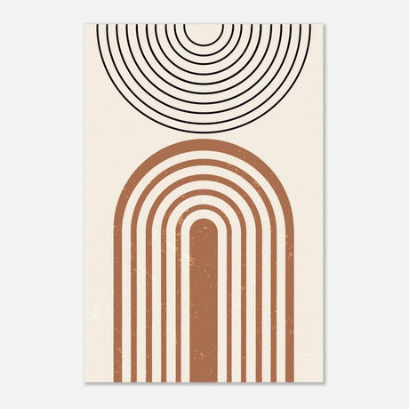 Da Vinci Wall art Print | Geometric Modern Minimalist wall art print | Bohemian - Aluminum Print - 30x45 cm / 12x18″ - 