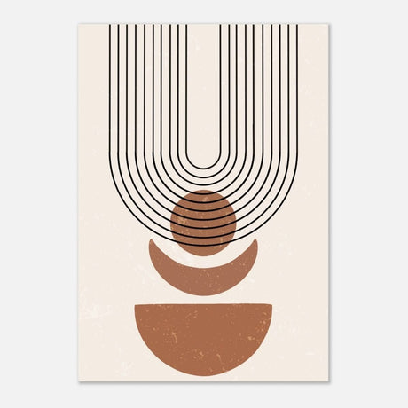Da Vinci Wall art Print | Geometric Modern Minimalist wall art print | Bohemian - Aluminum Print - 70x100 cm / 28x40″ - 