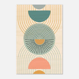 Da Vinci Wall art Print | Geometric Modern Minimalist wall art print | Bohemian - Wood Prints - 40x60 cm / 16x24″ - 20 mm
