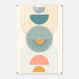 Da Vinci Wall art Print | Geometric Modern Minimalist wall art print | Bohemian - Acrylic Print - 60x90 cm / 24x36″ - 