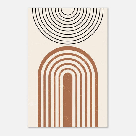Da Vinci Wall art Print | Geometric Modern Minimalist wall art print | Bohemian - Aluminum Print - 50x75 cm / 20x30″ - 