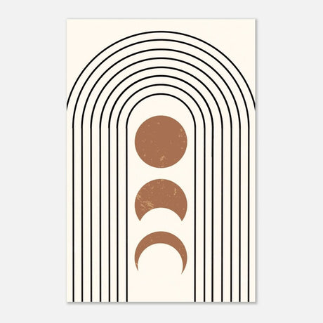 Da Vinci Wall art Print | Geometric Modern Minimalist wall art print | Bohemian - Aluminum Print - 60x90 cm / 24x36″ - 
