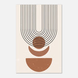 Da Vinci Wall art Print | Geometric Modern Minimalist wall art print | Bohemian - Aluminum Print - 50x75 cm / 20x30″ - 