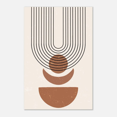 Da Vinci Wall art Print | Geometric Modern Minimalist wall art print | Bohemian - Aluminum Print - 50x75 cm / 20x30″ - 