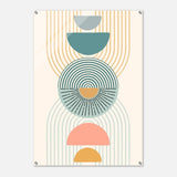 Da Vinci Wall art Print | Geometric Modern Minimalist wall art print | Bohemian - Acrylic Print - 70x100 cm / 28x40″ - 