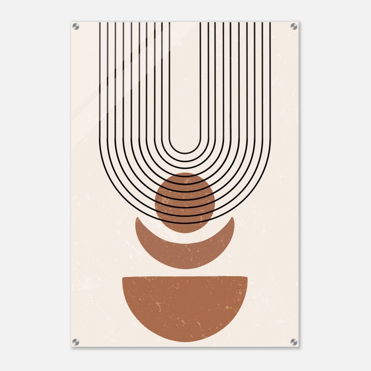 Da Vinci Wall art Print | Geometric Modern Minimalist wall art print | Bohemian - Acrylic Print - 70x100 cm / 28x40″ - 