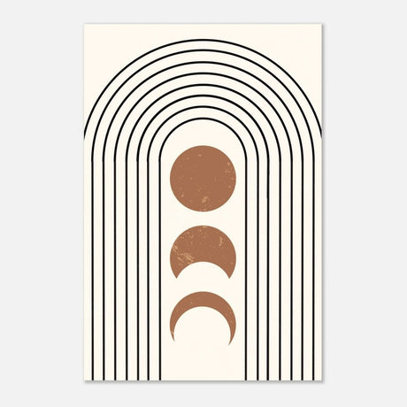 Da Vinci Wall art Print | Geometric Modern Minimalist wall art print | Bohemian - Aluminum Print - 50x75 cm / 20x30″ - 
