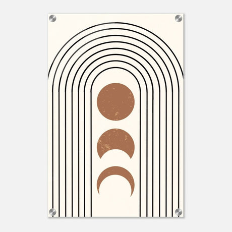Da Vinci Wall art Print | Geometric Modern Minimalist wall art print | Bohemian - Acrylic Print - 40x60 cm / 16x24″ - 