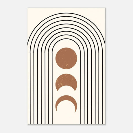Da Vinci Wall art Print | Geometric Modern Minimalist wall art print | Bohemian - Aluminum Print - 30x45 cm / 12x18″ - 