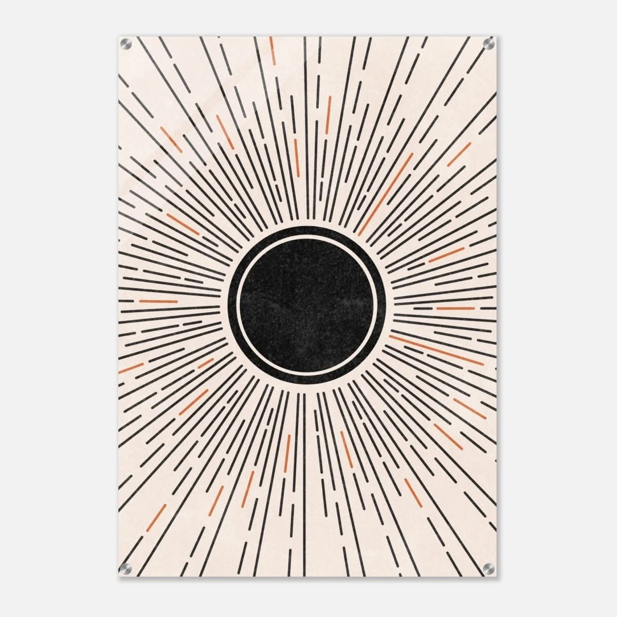 Da Vinci Wall art Print | Geometric Modern wall art print | Bohemian - Acrylic Print - 70x100 cm / 28x40″ - 