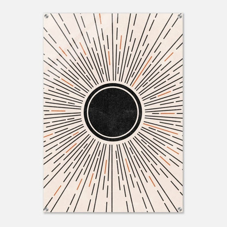 Da Vinci Wall art Print | Geometric Modern wall art print | Bohemian - Acrylic Print - 70x100 cm / 28x40″ - 