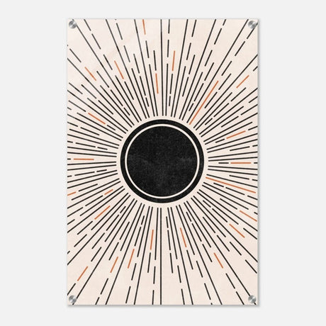 Da Vinci Wall art Print | Geometric Modern wall art print | Bohemian - Acrylic Print - 50x75 cm / 20x30″ - 