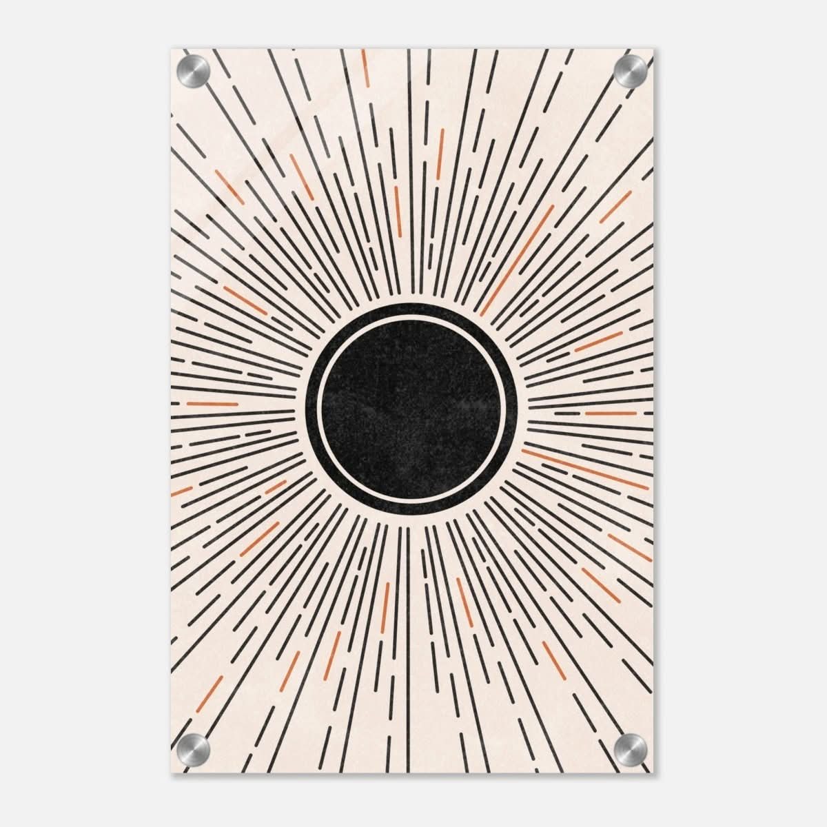 Da Vinci Wall art Print | Geometric Modern wall art print | Bohemian - Acrylic Print - 30x45 cm / 12x18″ - 