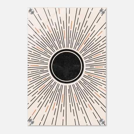 Da Vinci Wall art Print | Geometric Modern wall art print | Bohemian - Acrylic Print - 30x45 cm / 12x18″ - 