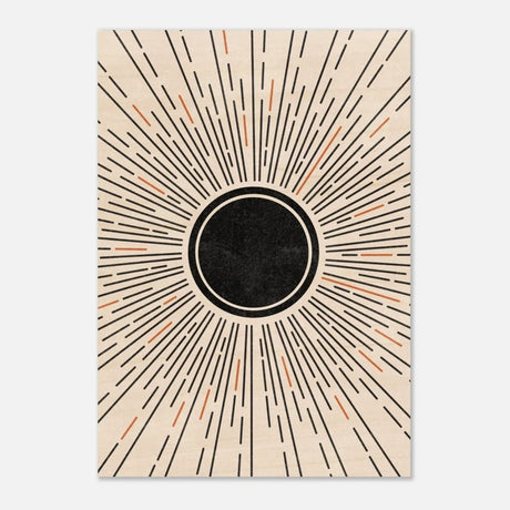 Da Vinci Wall art Print | Geometric Modern wall art print | Bohemian - Wood Prints - 70x100 cm / 28x40″ - 20 mm