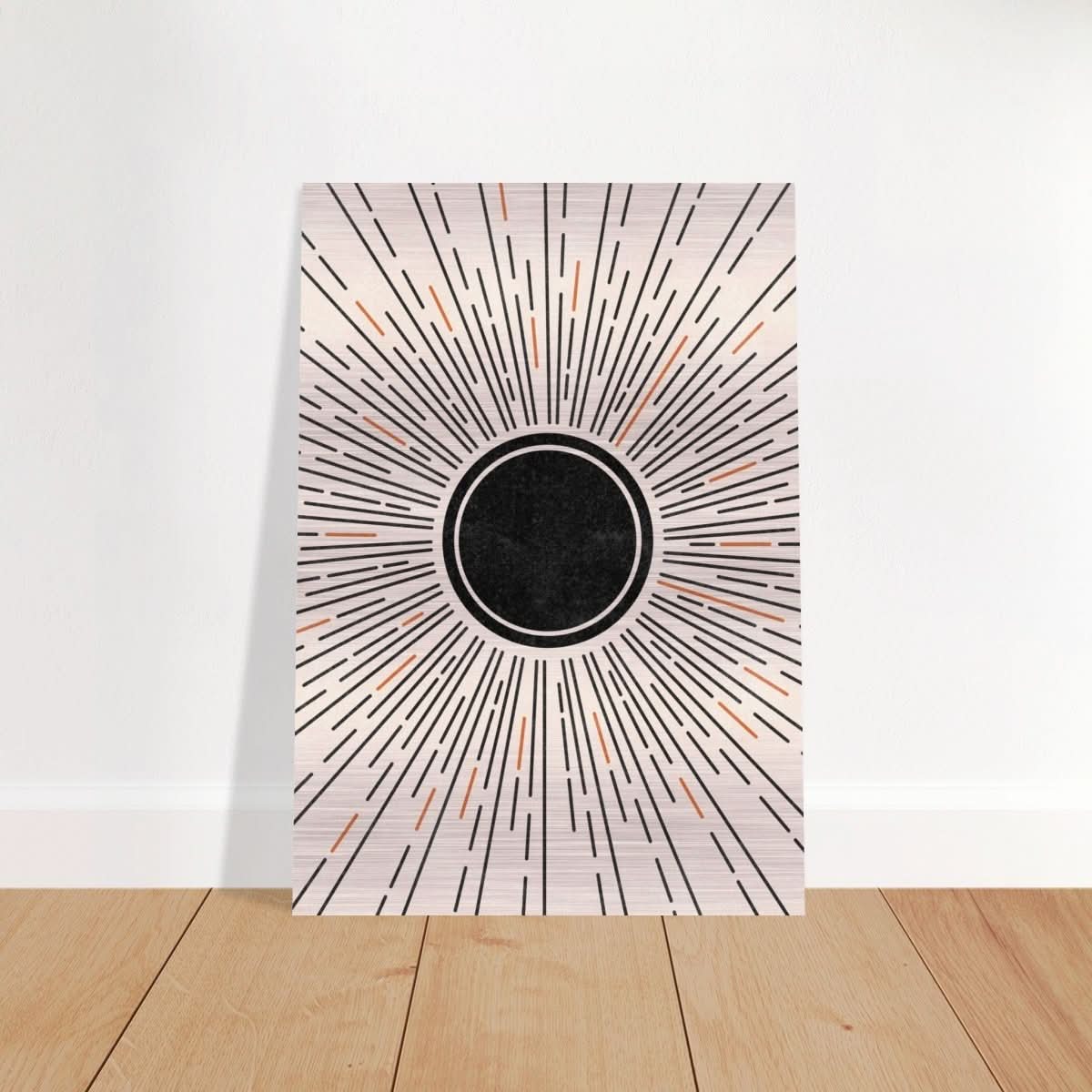 Da Vinci Wall art Print | Geometric Modern wall art print | Bohemian - Brushed Aluminum Print - 70x100 cm / 28x40″ - 