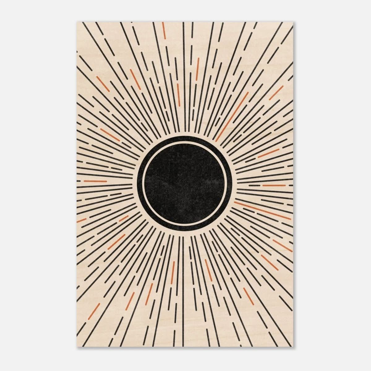Da Vinci Wall art Print | Geometric Modern wall art print | Bohemian - Wood Prints - 60x90 cm / 24x36″ - 10 mm