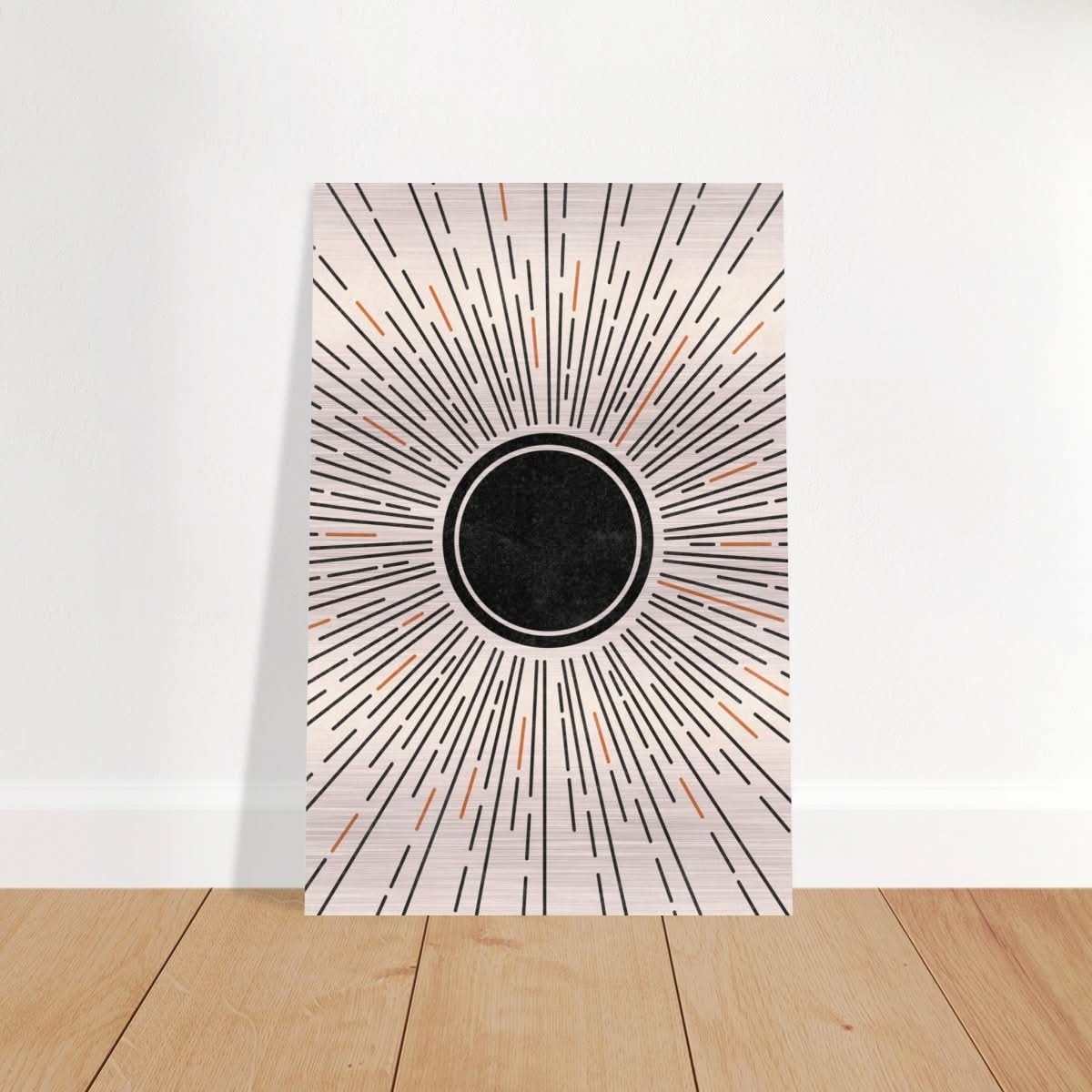 Da Vinci Wall art Print | Geometric Modern wall art print | Bohemian - Brushed Aluminum Print - 30x45 cm / 12x18″ - 