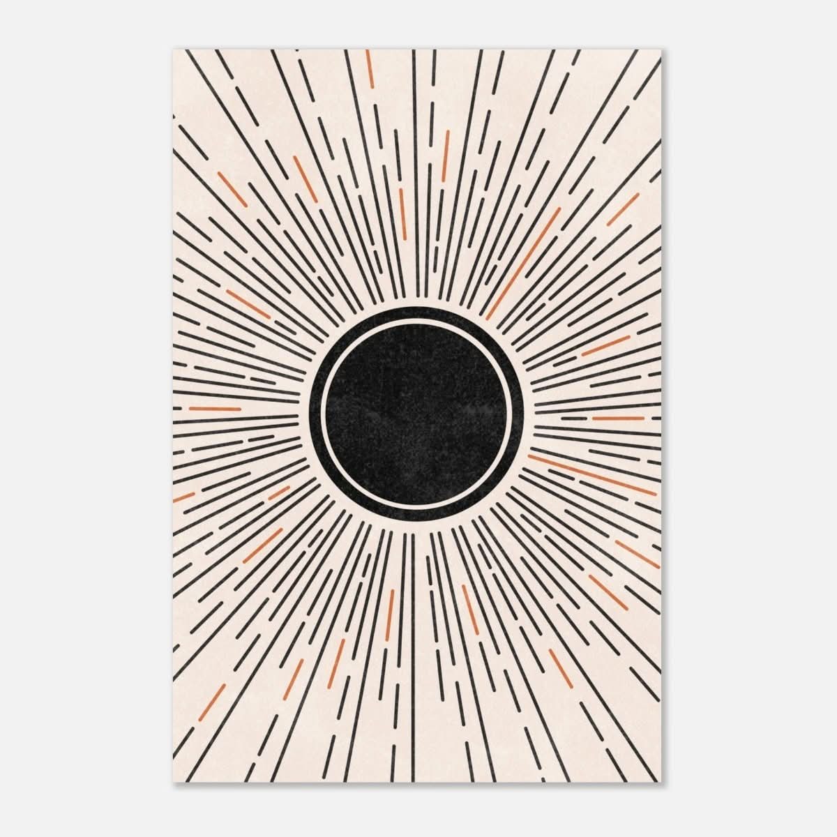Da Vinci Wall art Print | Geometric Modern wall art print | Bohemian - Aluminum Print - 50x75 cm / 20x30″ - 