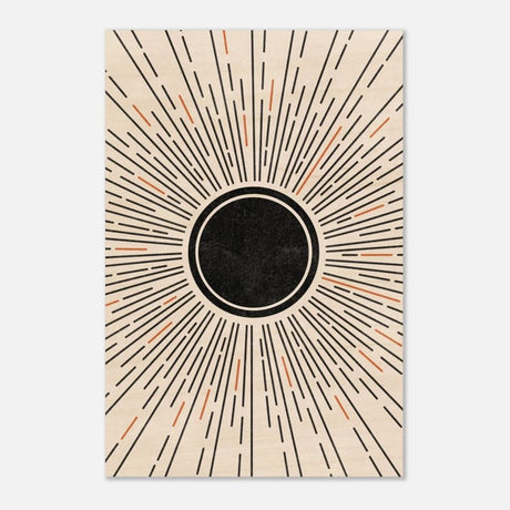 Da Vinci Wall art Print | Geometric Modern wall art print | Bohemian - Wood Prints - 60x90 cm / 24x36″ - 20 mm