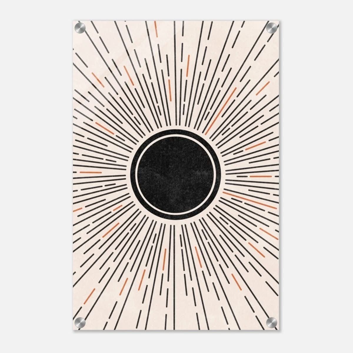 Da Vinci Wall art Print | Geometric Modern wall art print | Bohemian - Acrylic Print - 40x60 cm / 16x24″ - 