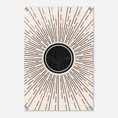 Da Vinci Wall art Print | Geometric Modern wall art print | Bohemian - Acrylic Print - 40x60 cm / 16x24″ - 