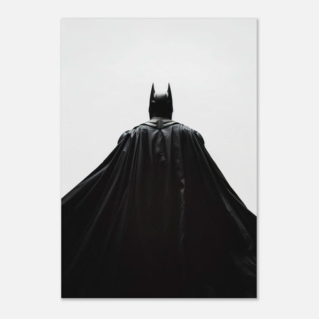 Da Vinci Wall art Print | Pop art wall art print collection | Batman | black and white - Aluminum Print - 70x100 cm / 28x40″ - 