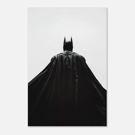 Da Vinci Wall art Print | Pop art wall art print collection | Batman | black and white - Aluminum Print - 40x60 cm / 16x24″ - 