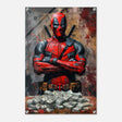 Da Vinci Wall art Print | Pop art wall art print collection | Deadpool - Acrylic Print - 50x75 cm / 20x30″ - 