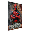 Da Vinci Wall art Print | Pop art wall art print collection | Deadpool - Canvas - 60x90 cm / 24x36″ - Thick