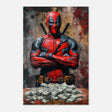Da Vinci Wall art Print | Pop art wall art print collection | Deadpool - Aluminum Print - 50x75 cm / 20x30″ - 