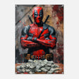 Da Vinci Wall art Print | Pop art wall art print collection | Deadpool - Acrylic Print - 70x100 cm / 28x40″ - 
