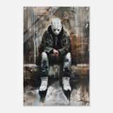 Da Vinci Wall art Print | Pop art wall art print collection |Jason Voorhees | Comic - Acrylic Print - 50x75 cm / 20x30″ - 