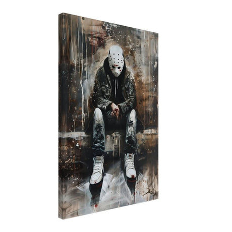 Da Vinci Wall art Print | Pop art wall art print collection |Jason Voorhees | Comic - Canvas - 40x60 cm / 16x24″ - 