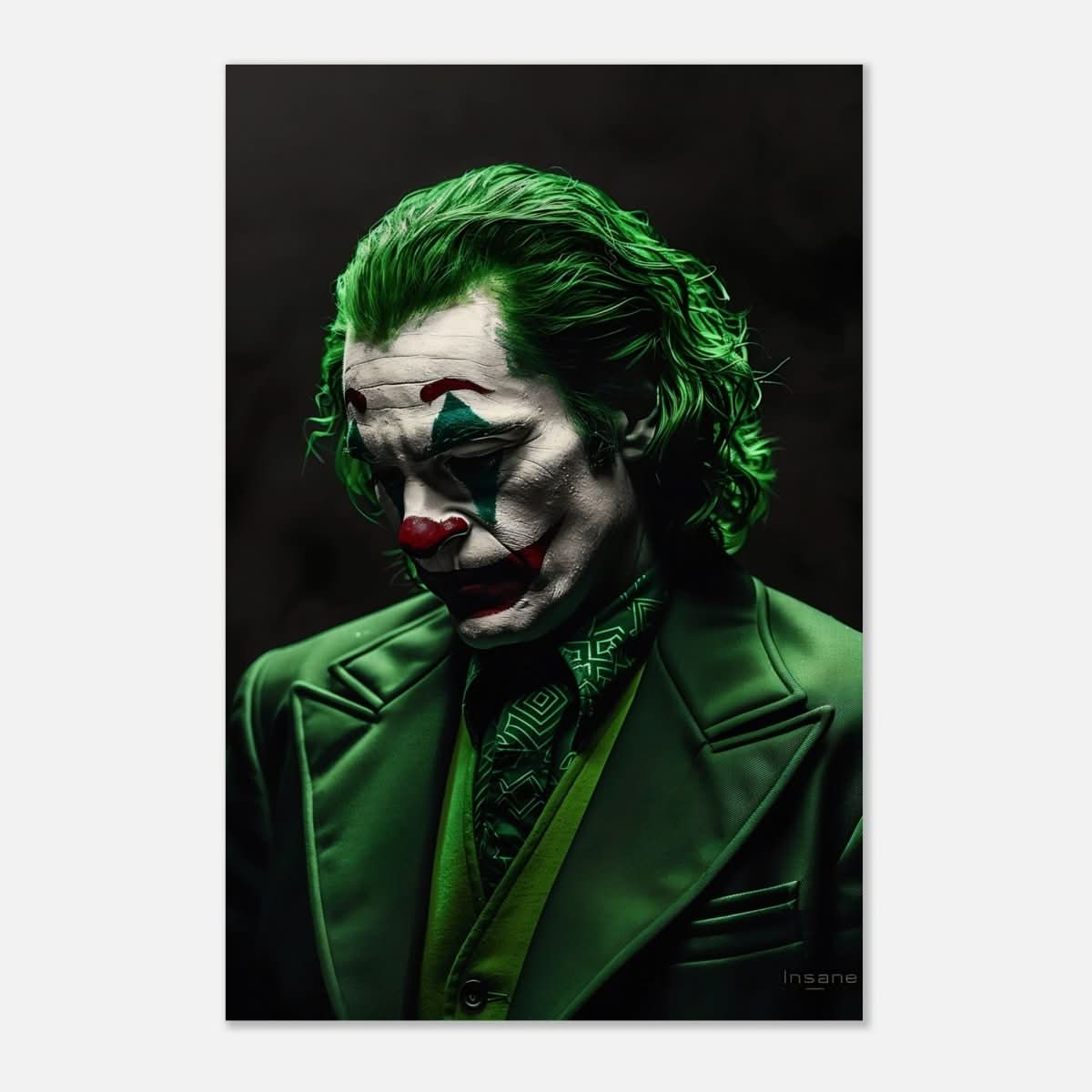 Da Vinci Wall art Print | Pop art wall art print collection | Joker - Wood Prints - 40x60 cm / 16x24″ - 10 mm