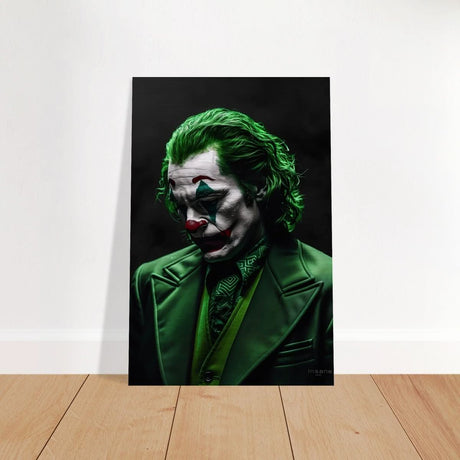 Da Vinci Wall art Print | Pop art wall art print collection | Joker - Brushed Aluminum Print - 40x60 cm / 16x24″ - 